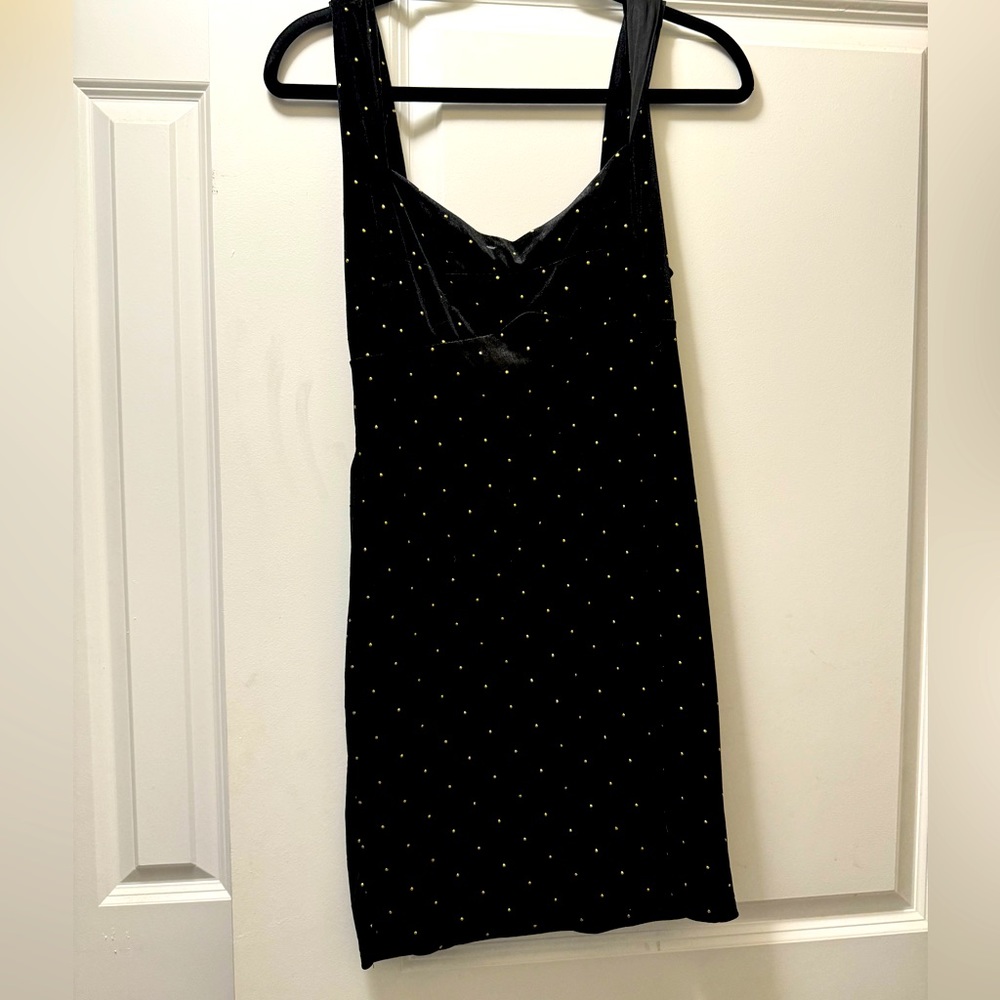 Velvet Black Dress